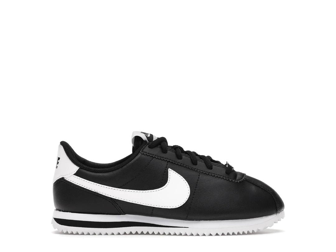 Nike Nike Cortez Basic Leather Black White (GS)