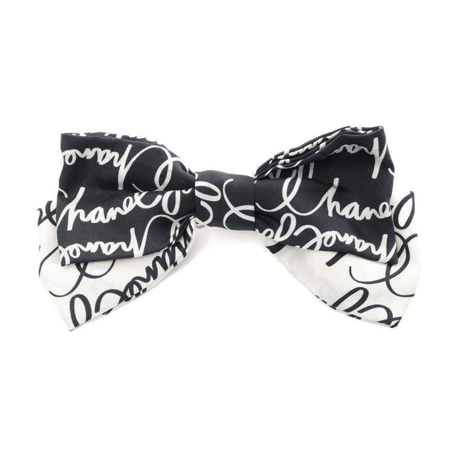 Chanel Chanel Pre-Owned 1986-1988 Logo-print Bow Hair Clip