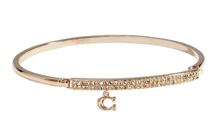 Coach Coach Gold-Plated Bangles Women's Rose Gold