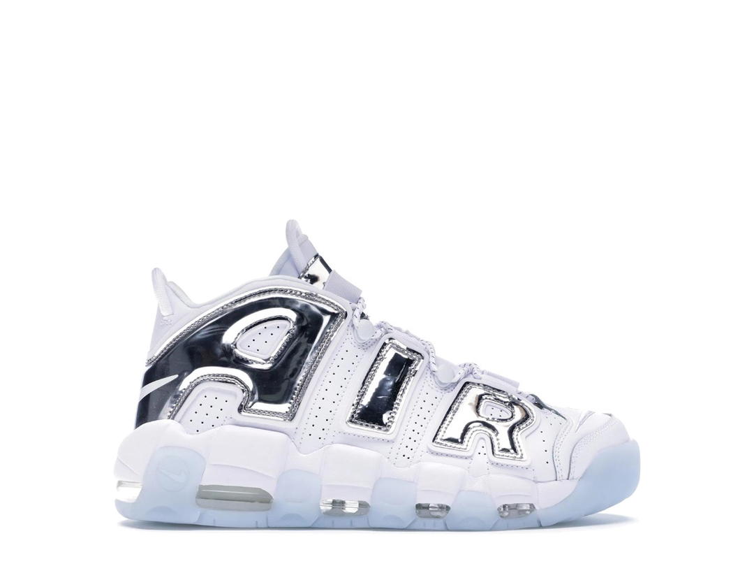 Nike Nike Air More Uptempo Chrome White (Women's)