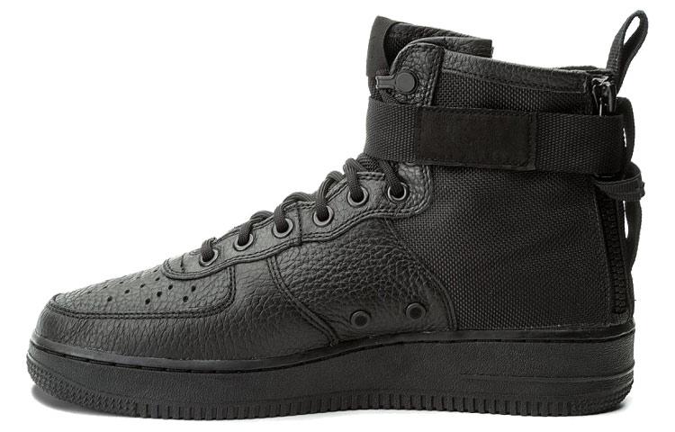 Nike Nike Sf Air Force 1 Mid Triple Black
