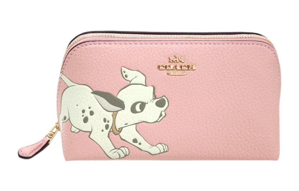 Coach Disney X Coach Cosmetic Makeup Bags Cherry Blossom Pink