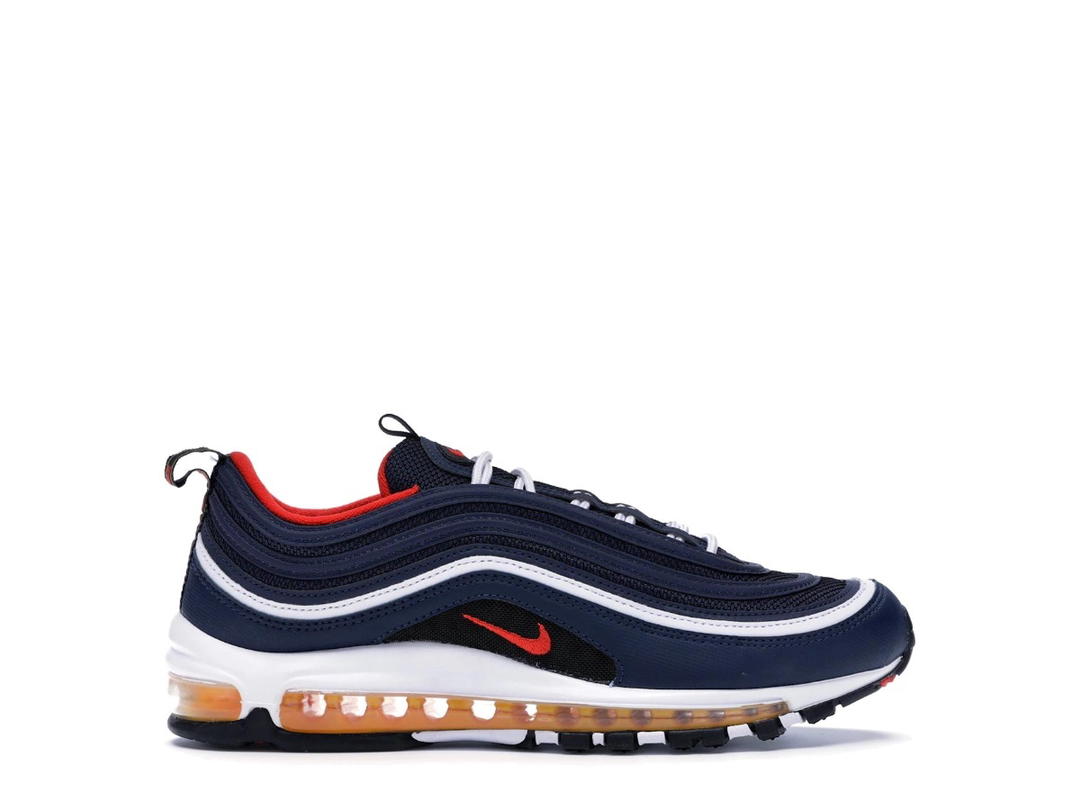 Nike Nike Air Max 97 Midnight Navy Habanero Red