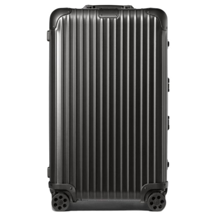 Rimowa RIMOWA Aluminum Magnesium Alloy Luggage With Handle 31 Inch Unisex Black