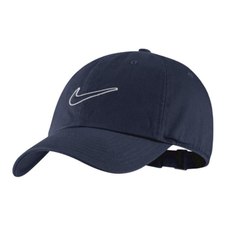 Nike Nike Cotton Baseball Caps Unisex Navy Blue