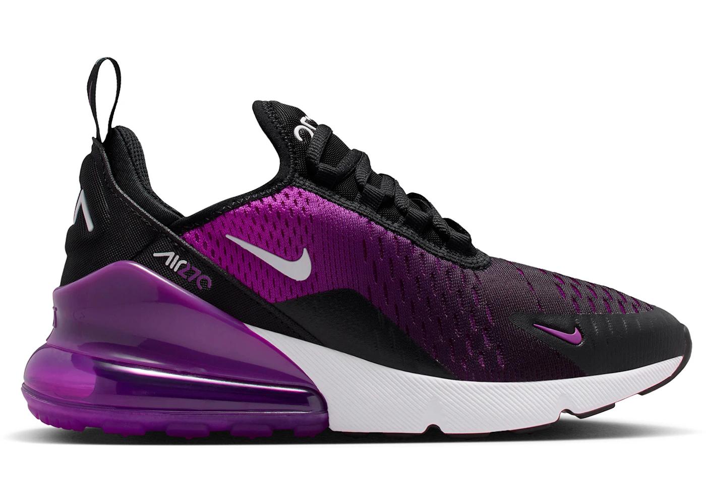 Nike Nike Air Max 270 Black Vivid Purple (GS)