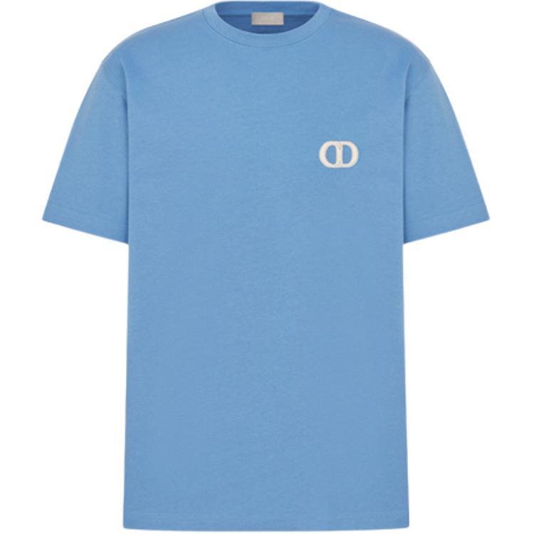 Dior Dior T Shirts Men Blue