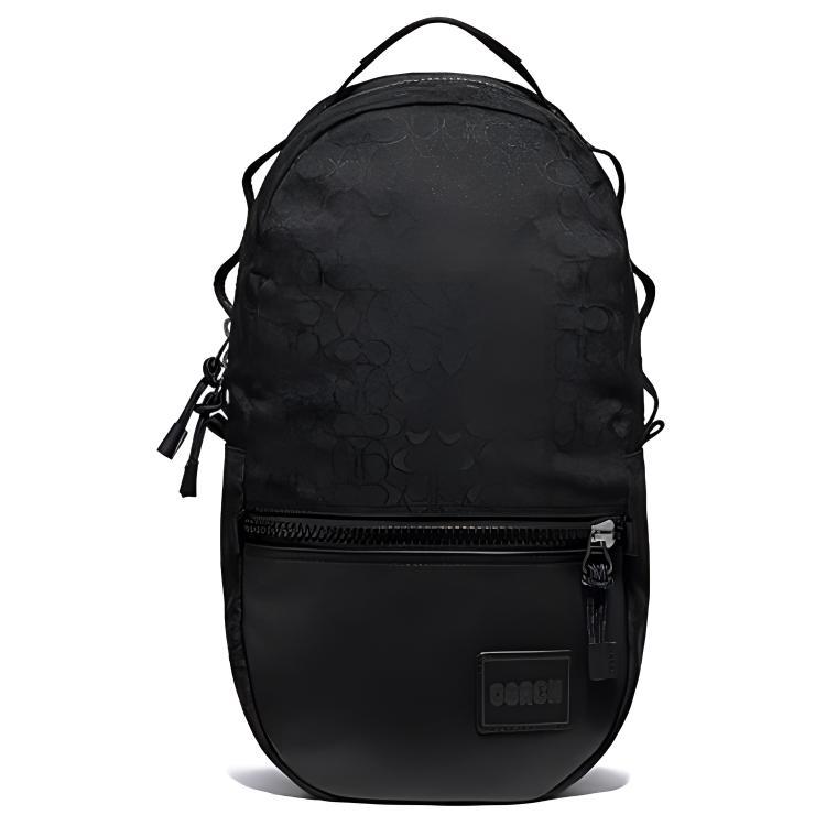 Coach Coach Pacer Leather Backpack Men's Black