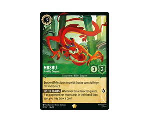 Buy Disney Lorcana Mushu Stealthy Dragon L [97/207] Attack of the Vine! (EN) at Sasom – Authentic and Ready to Ship
