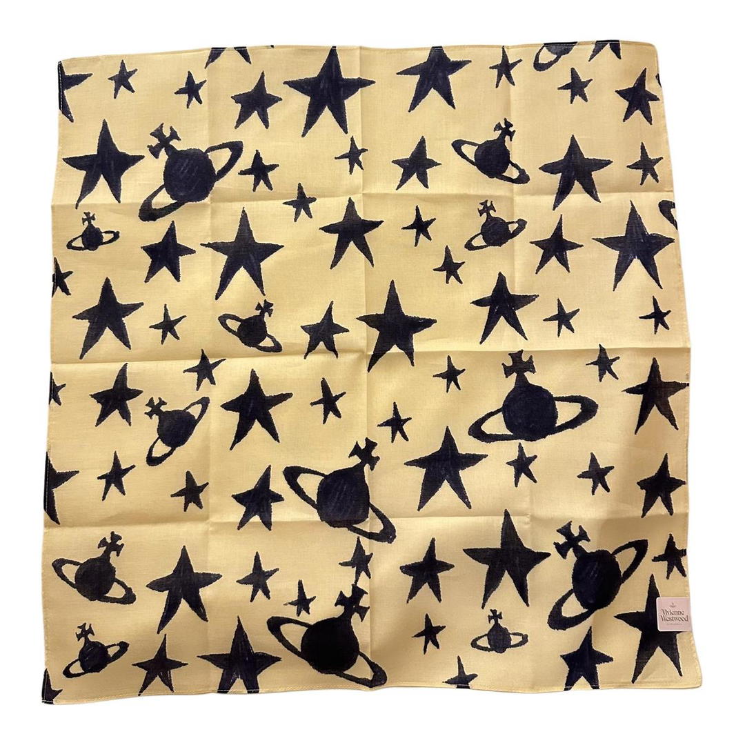 Vivienne Westwood Vivienne Westwood Cotton Silk Scarves Unisex Yellow
