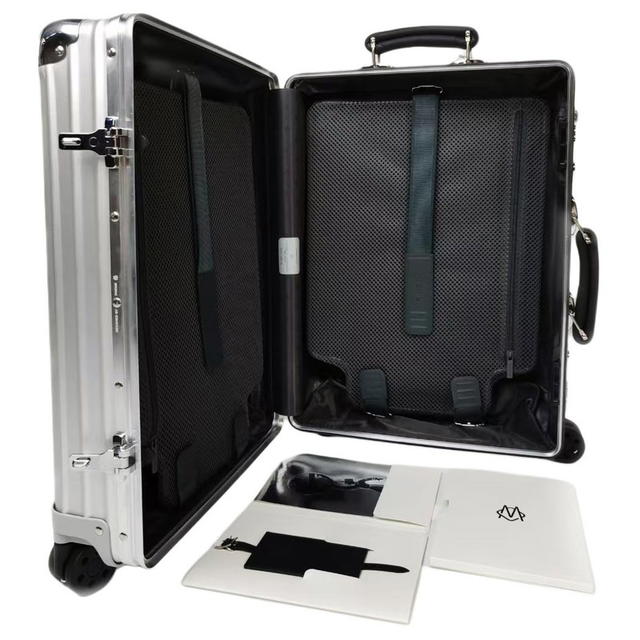 Rimowa RIMOWA Classic Metal Shipping Box, Luggage, Checked Baggage Unisex Silver - view 5