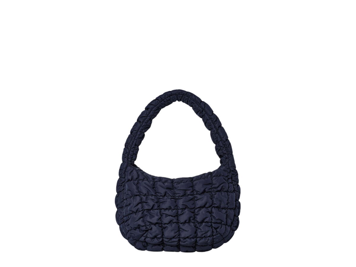 COS COS Quilted Mini Bag Navy