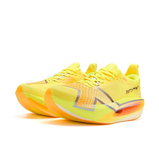 Xtep Xtep 160X8.0 Pro - Neon Yellow/Classic White - view 4
