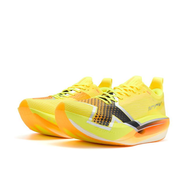 Xtep Xtep 160X8.0 Pro - Neon Bright Yellow/Black - view 4