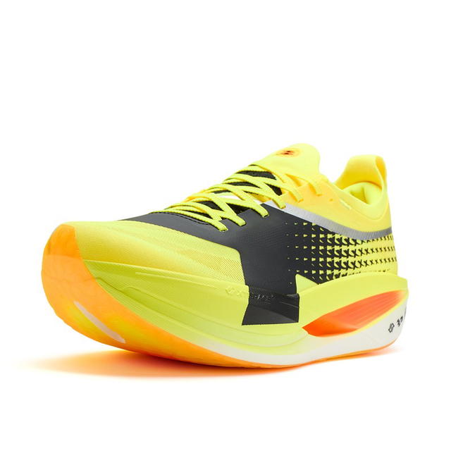 Xtep Xtep 160X8.0 ULTRA - Neon Bright Yellow/Black - view 2