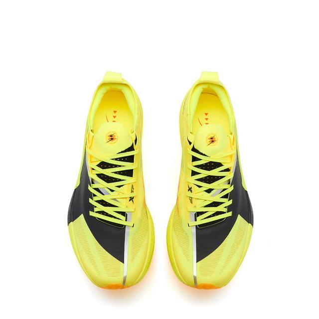 Xtep Xtep 160X8.0 ULTRA - Neon Bright Yellow/Black - view 4