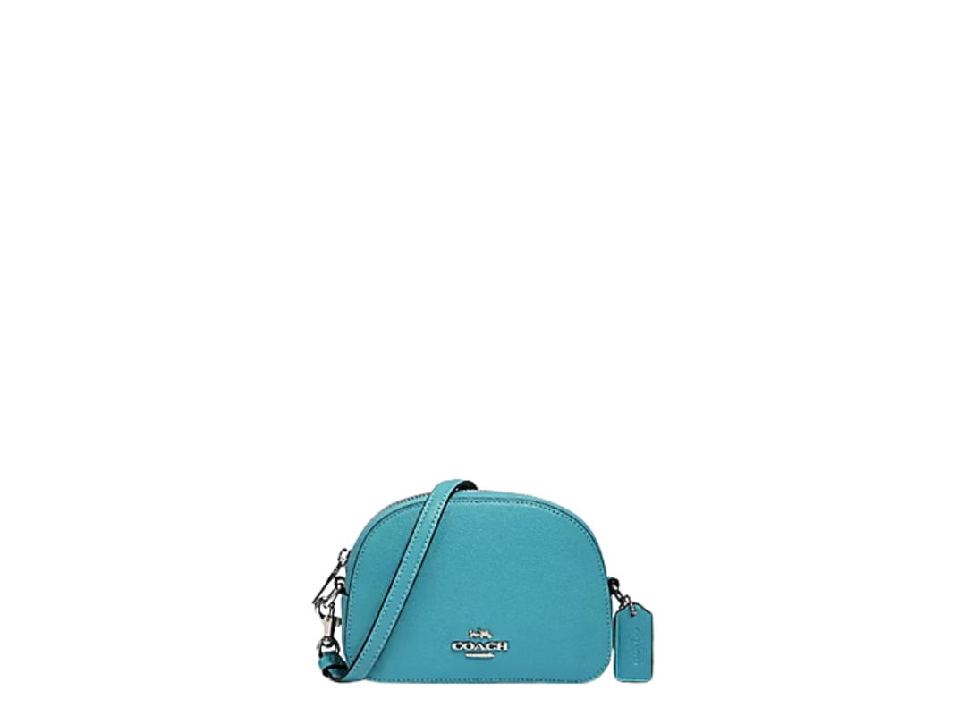 Coach Coach Mini Serena Crossbody Aqua