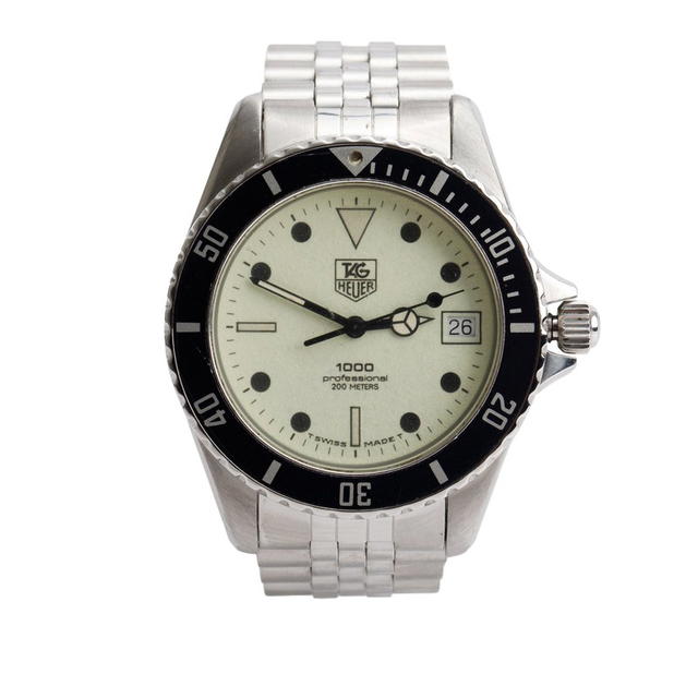 Tag Heuer Tag Heuer Professional 1000 Night Diver 37 MM Quartz Watch Green Luminous Dial - view 1