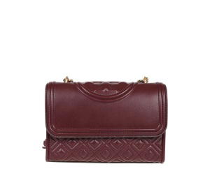 Buy Tory Burch Fleming Convertible Shoulder Bag Burgundy at Sasom – Authentic and Ready to Ship