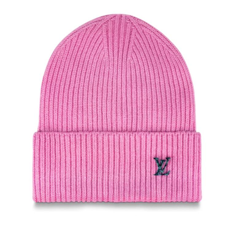 Louis Vuitton Louis Vuitton Cashmere Beanies Men's Pink