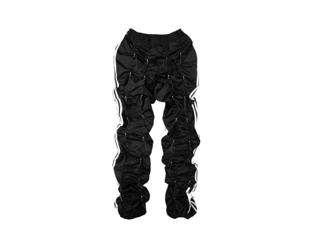 99%IS 99%IS Gobchang Four Line Pants Black White - view 2