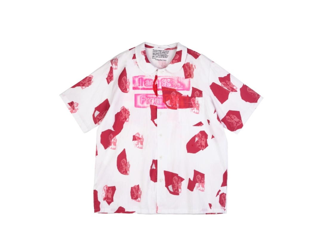 99%IS 99%IS (Seditionaries Original Silk Screen) [Hand Made Custom] White Red