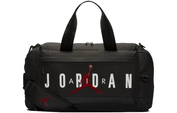 Jordan Jordan Jumpman Air Duffel Bag Polyester Gym Bag Training Bag Handbag Shoulder Bag Crossbody Bag Travel Bag Unisex Black