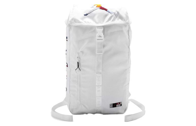 Jordan Jordan Polyester Basketball Bag Backpack Regular Unisex White