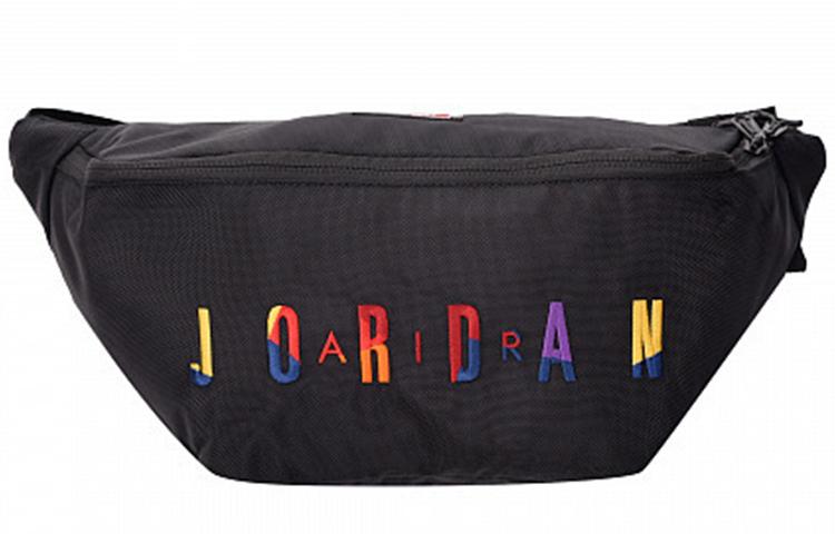 Jordan Jordan Polyester Fanny Pack Crossbody Bags Regular Unisex Black