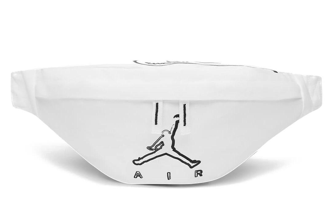 Jordan Jordan Polyester Crossbody Bags Fanny Pack Regular Unisex White