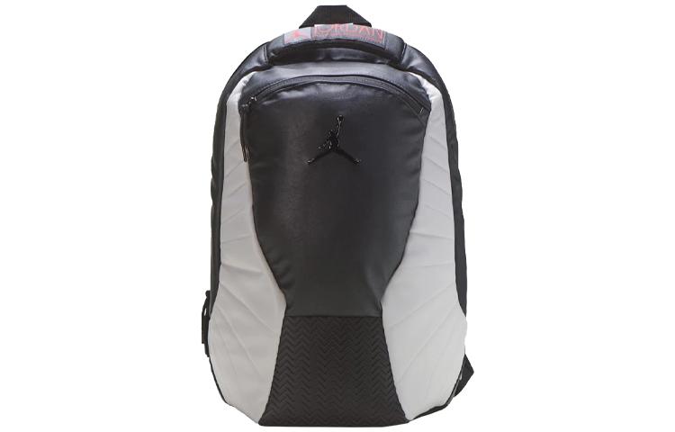 Jordan Jordan Polyester Textile Basketball Bag Backpack Regular Unisex Black White