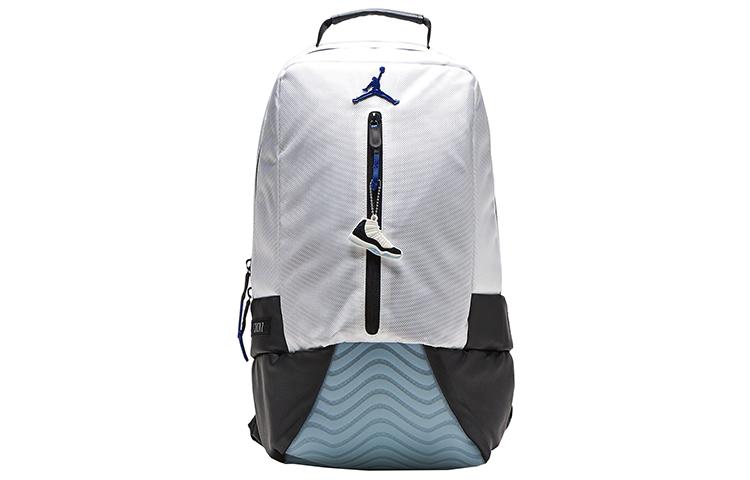 Jordan Jordan Polyester Laptop Bags Basketball Bags Backpack Regular Unisex White