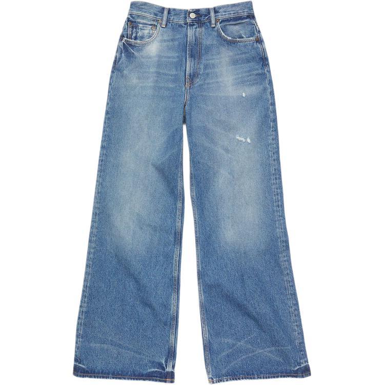 Acne Studios Acne Studios Relaxed Fit Jeans Mid Blue Auz