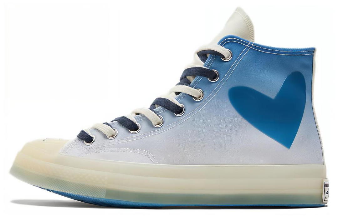 Converse Converse 1970s Chuck Taylor All Star Anti Slip Wear Resistant High Top Canvas Shoes Unisex Blue