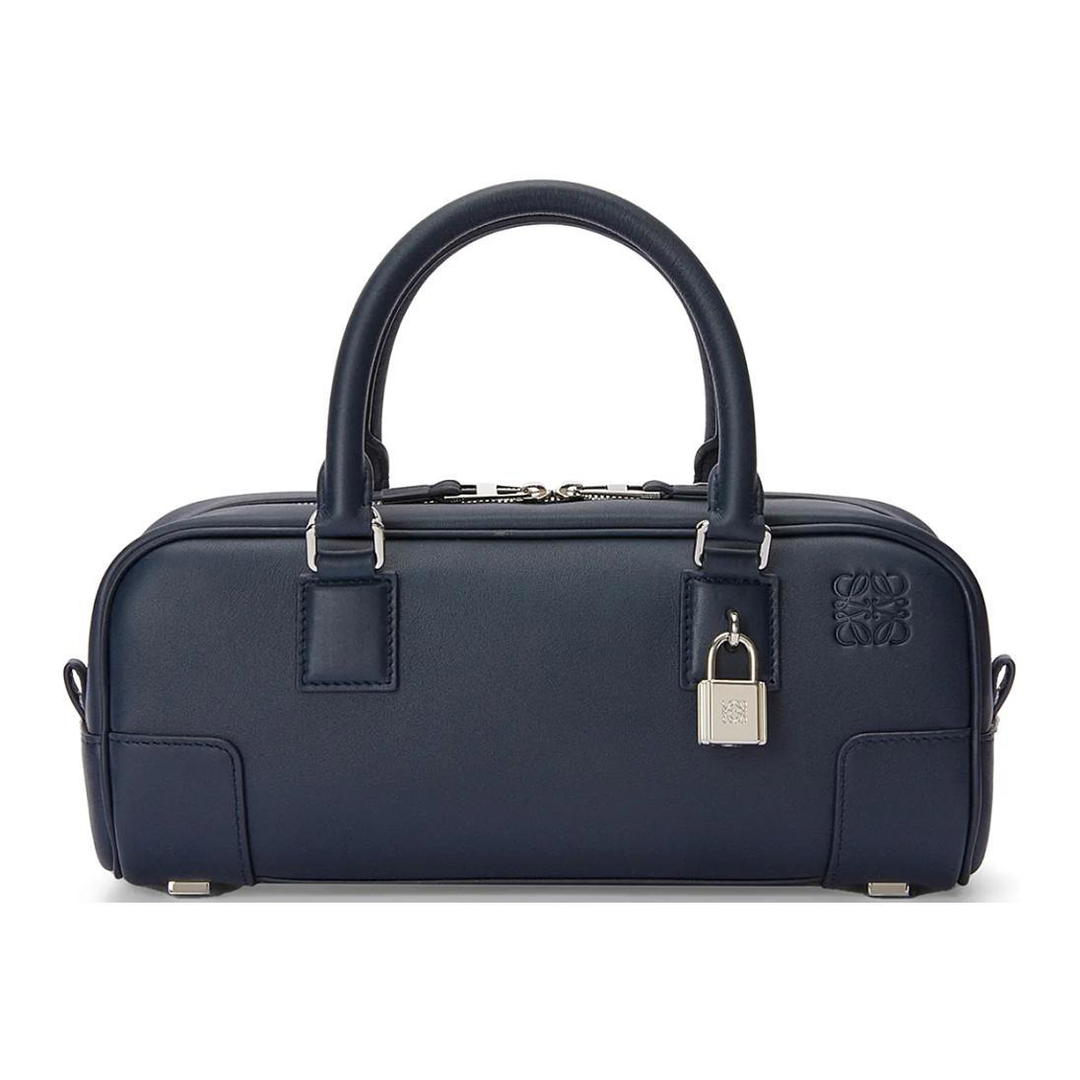 Loewe Loewe Amazona Napa Calf Leather Shoulder Bag, Crossbody Bag, Handbag Women's Marine Blue