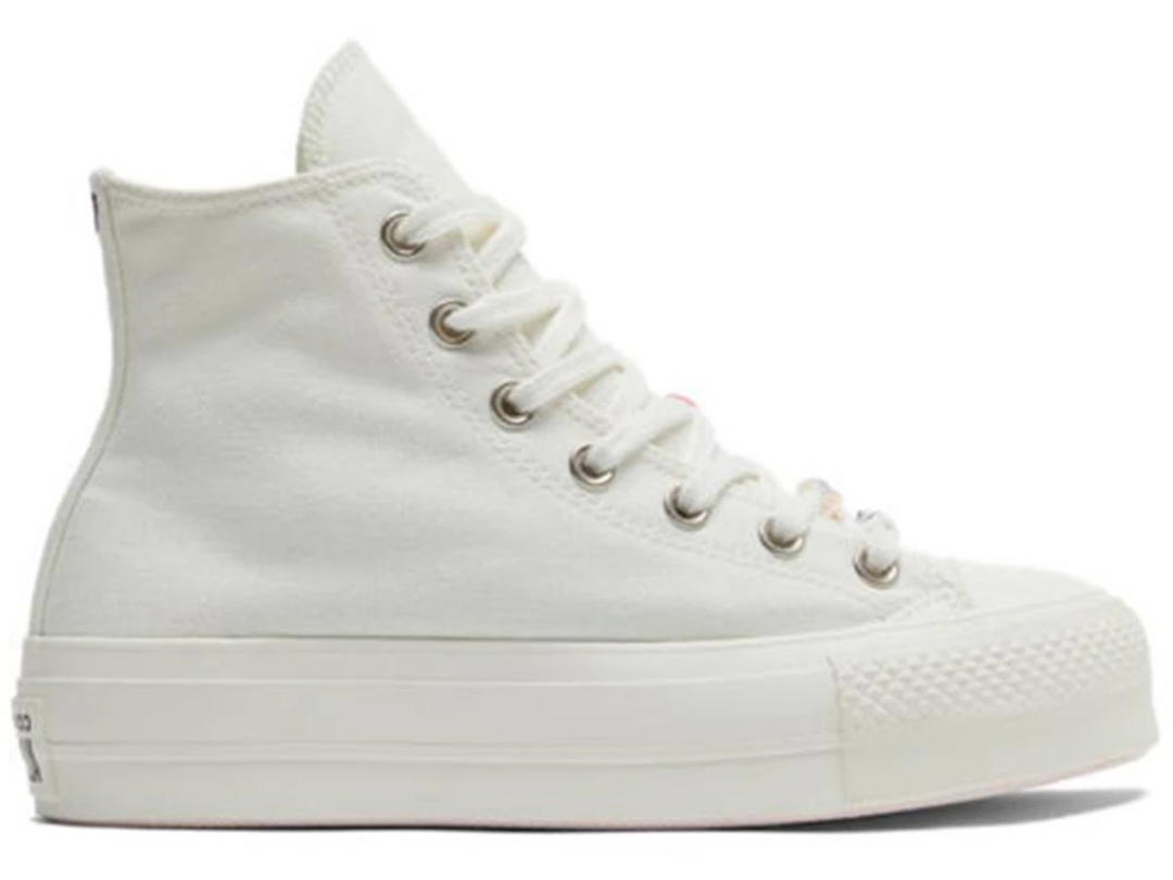 Converse Converse Chuck Taylor All Star Lift Hi DIY Beads Egret (Women's)