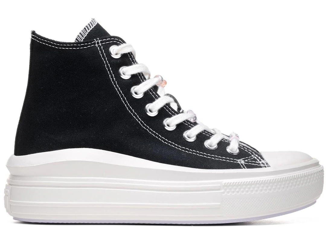 Converse Converse Chuck Taylor All Star Move Platform Hi DIY Beads Black (Women's)