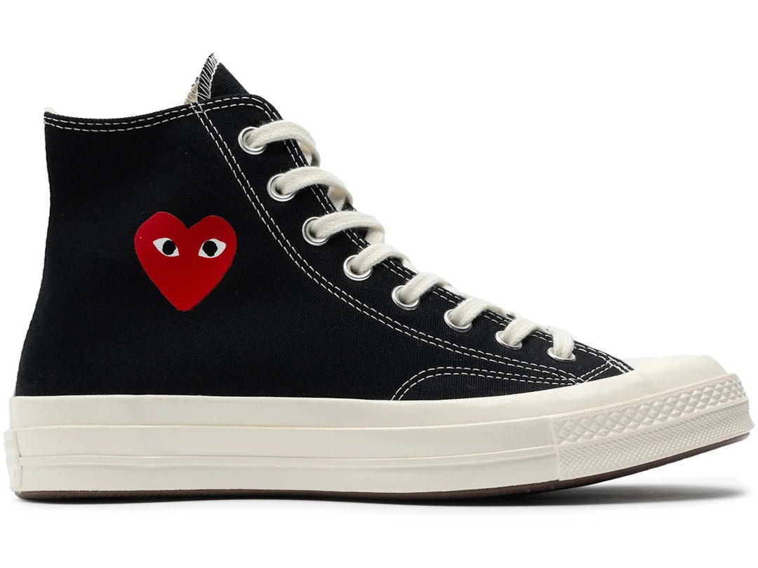 Converse Converse Chuck Taylor All Star 70 Hi Comme des Garcons PLAY Single Heart Black