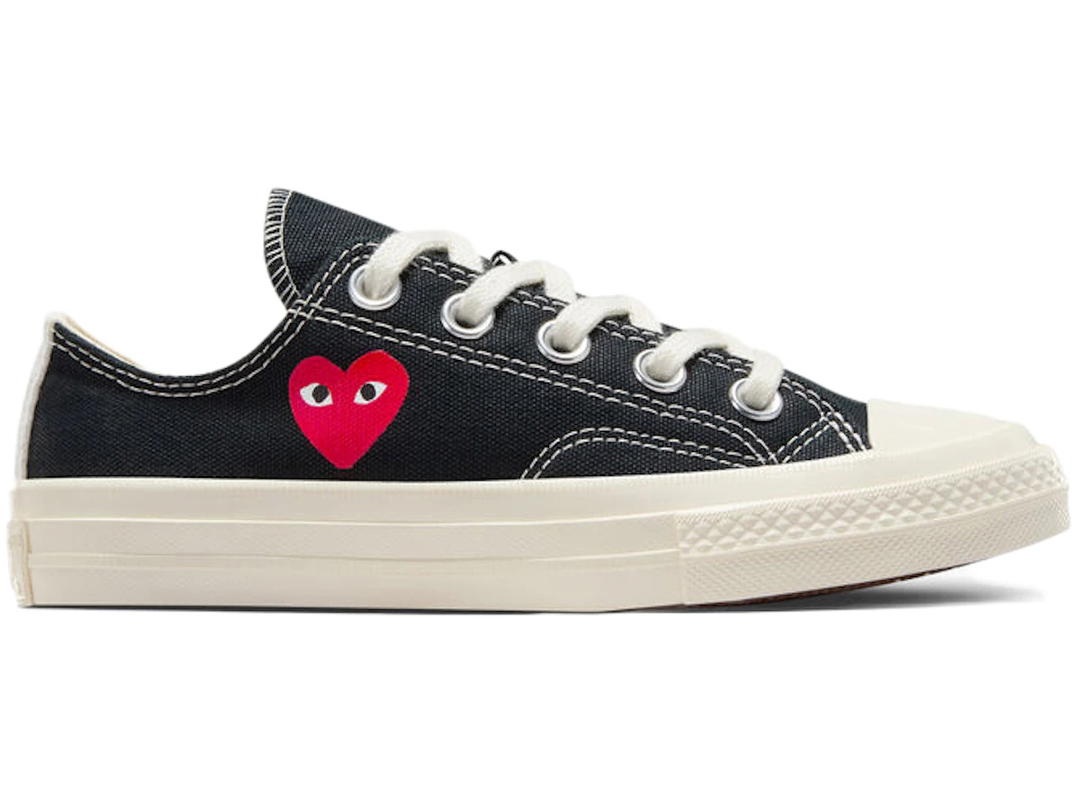 Converse Converse Chuck Taylor All Star 70 Ox Comme des Garcons PLAY Single Heart Black (PS)