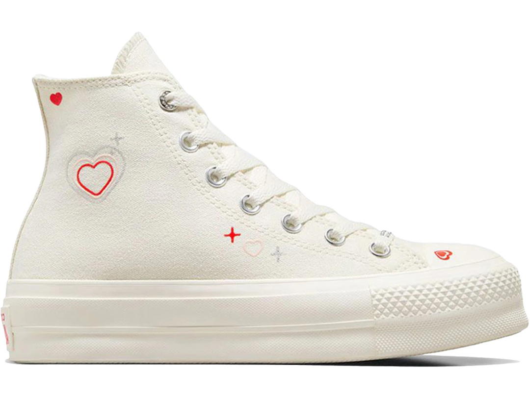 Converse Converse Chuck Taylor All Star Lift Hi Y2K Heart Egret (Women's)
