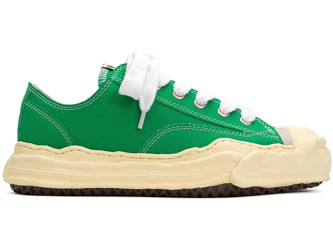 Maison Mihara Yasuhiro Maison Mihara Yasuhiro Hank Vintage Sole Canvas Low Green