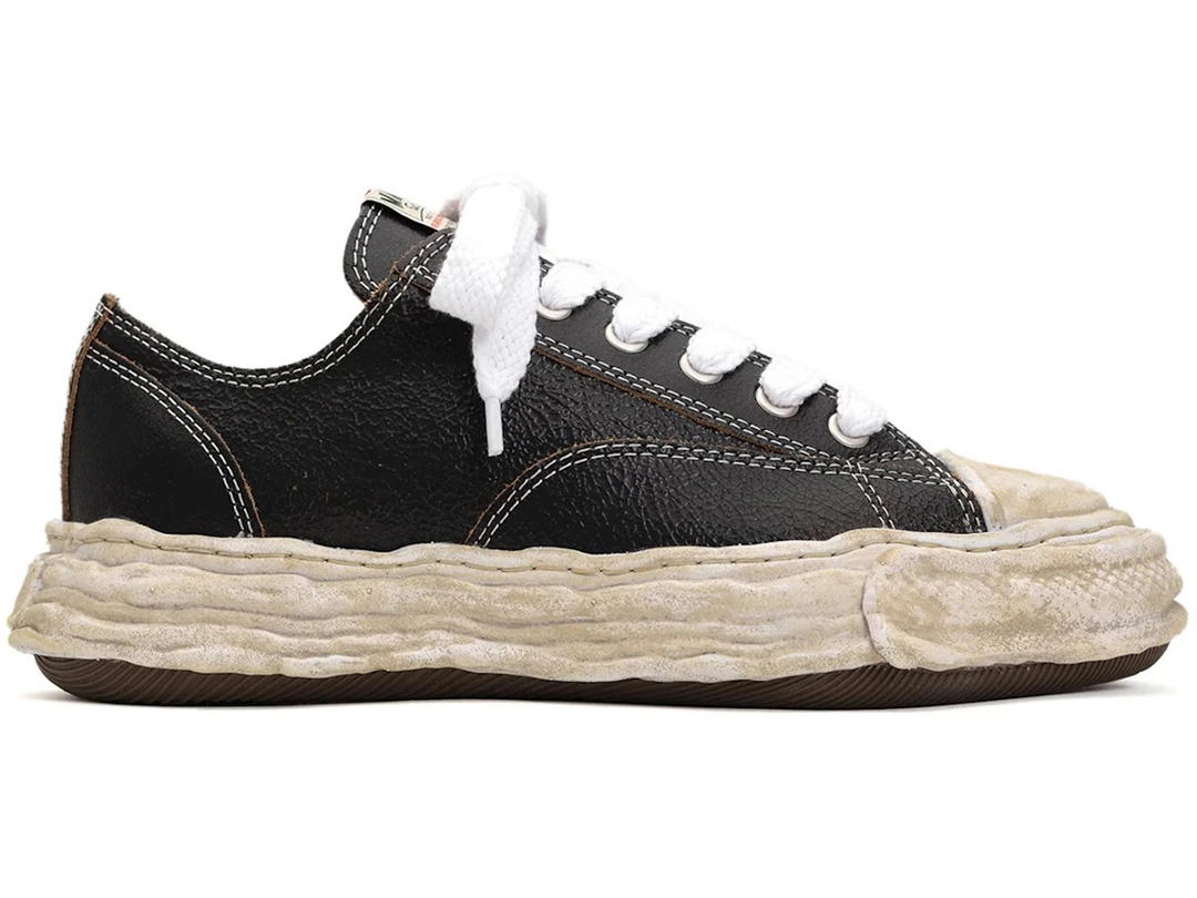 Maison Mihara Yasuhiro Maison Mihara Yasuhiro Peterson OG Sole Leather Low Cracking Leather Black White