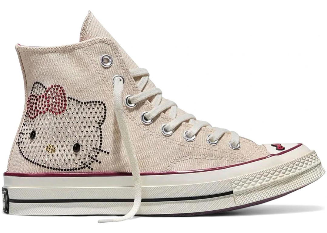 Converse Converse Chuck 70 Hi Hello Kitty Swarovski Egret