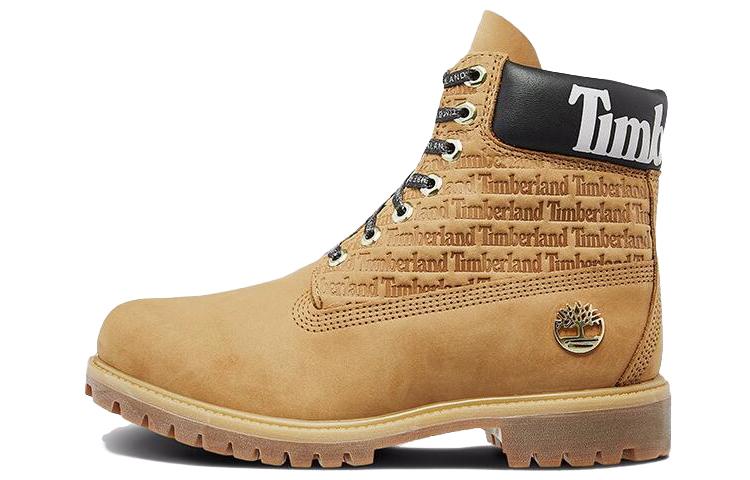 Timberland Timberland 6 Inch Premium Logo Wide Fit Boots 'Wheat Nubuck'