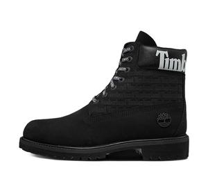 Buy Timberland 6 Inch Premium Logo Wide Fit Boots 'Black Nubuck' at Sasom – Authentic and Ready to Ship