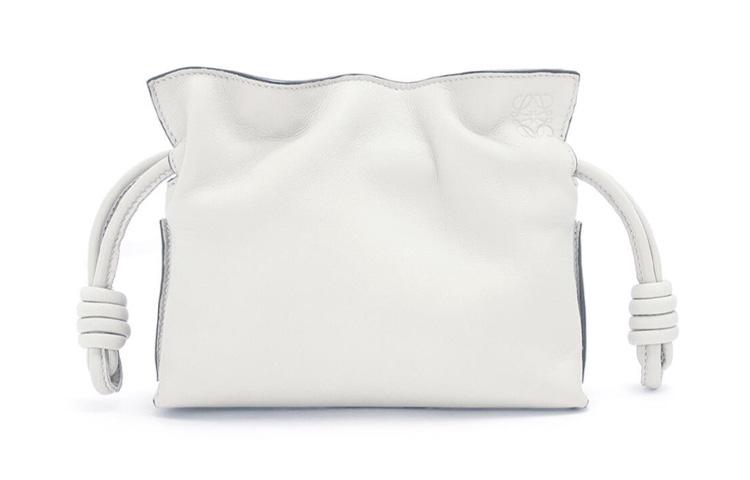 Loewe Loewe Nappa Cowhide Handheld Shoulder Bag Crossbody Bag Extra Mini Women's White