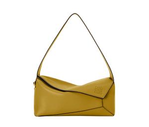 Buy Loewe Puzzle Hobo Bag In Nappa Calfskin Ochre at Sasom – Authentic and Ready to Ship