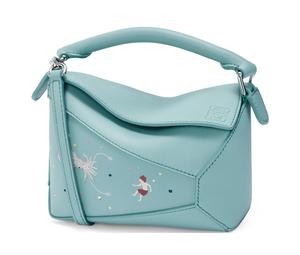Buy Loewe Suna Fujita Collaboration Puzzle Nappa Cow Leather Shoulder Bag Crossbody Bag Handbag Mini Women's Aqua at Sasom – Authentic and Ready to Ship