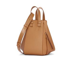 Buy Loewe Hammock Soft Grained Cow Leather Shoulder Bag Crossbody Bag Handbag Small Size Women's Toffee Color at Sasom – Authentic and Ready to Ship