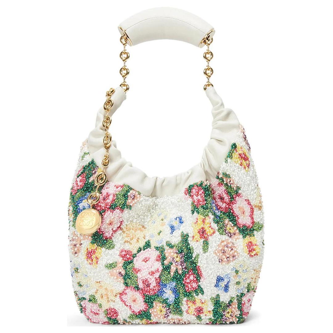 Loewe Loewe Sheepskin Shoulder Bag Mini Women's Soft White